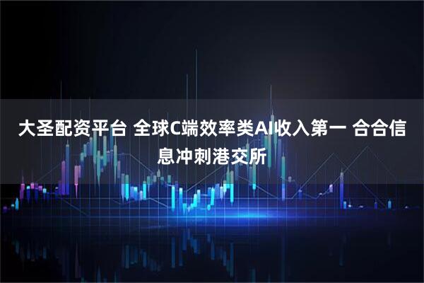 大圣配资平台 全球C端效率类AI收入第一 合合信息冲刺港交所